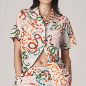 Rachel Antonoff Multicolor Patterned James Shirt